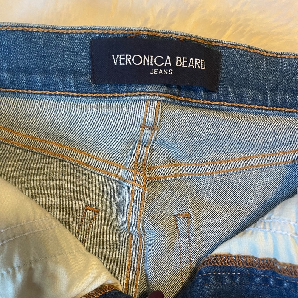 Veronica Beard- Beverly high rise skinny flare jeans (28) - Picture 7 of 9